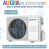 18K Dual Zone Condensing Unit - Ductless System 22.9 SEER2