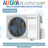 18K Dual Zone Outdoor Condensing Unit - Mix Ductless and Ducted System 20.95 SEER2