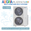 55k Five Zone Outdoor Condensing Unit - Ductless System 21.3 SEER2