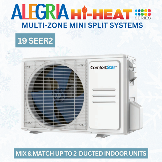 18K Dual Zone Condensing Unit - Ducted System 19 SEER2