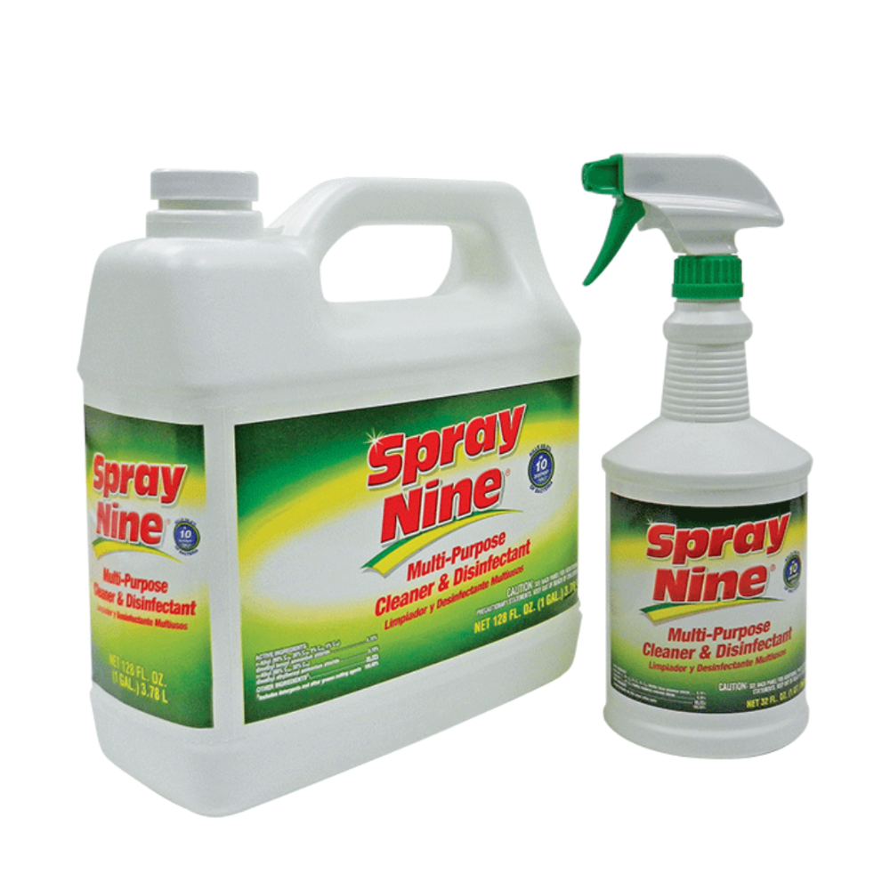 CLENAIR SPRAY NINE® CLEANER & DISINFECTANT