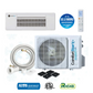 ComfortStar 12,000 BTU one-way cassette mini-split heat pump system with T1W3 indoor unit and matched CPP3 outdoor unit.
