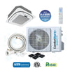 ComfortStar 24,000 BTU cassette mini-split heat pump system with TIP3 indoor unit and CPP3 outdoor unit.