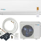 12,000 BTU Ductless Mini Split Air Conditioner & Heat Pump – Wall Mounted, 230V Inverter, 21.4 SEER2 Energy-Efficient Cooling & Heating
