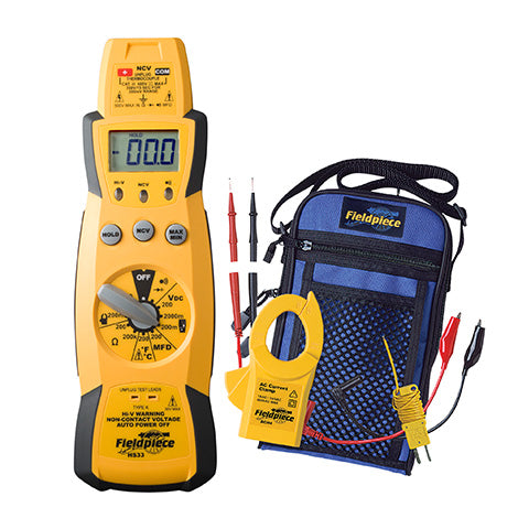 EXPANDABLE MANUAL RANGING STICK MULTIMETER FOR HVAC/R