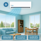 12,000 BTU Mini Split Air Conditioner – Wall Mounted, 230V Inverter, 22 SEER2 Energy-Efficient Cooling, WiFi Smart Control