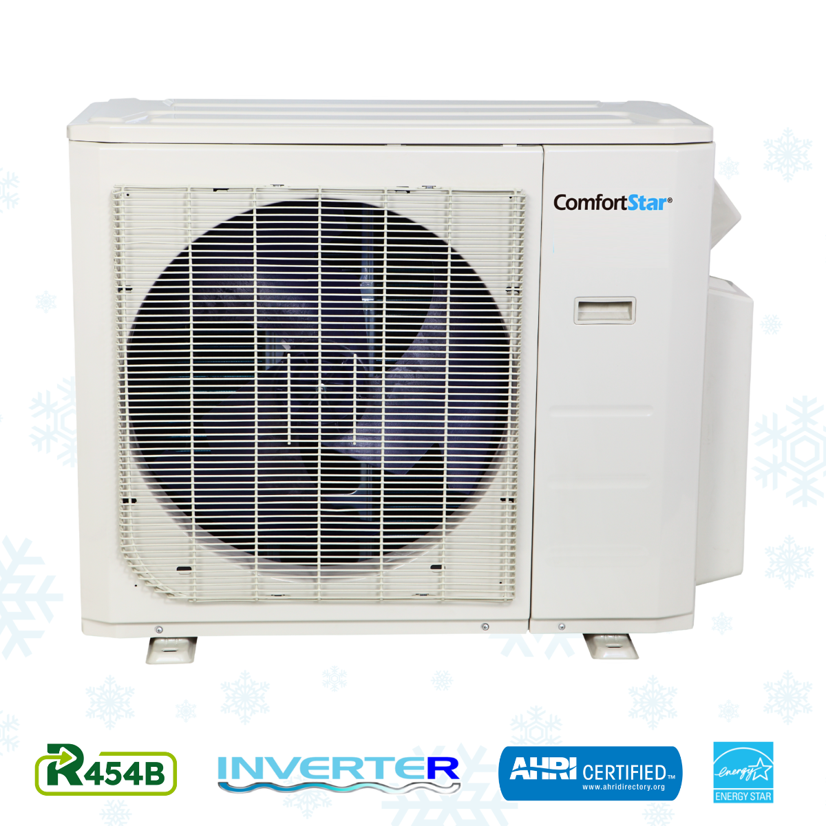 18,000 BTU Tri-Zone Outdoor Condenser – Up to 23 SEER2 (Unit Only for ...