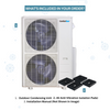 48,000 BTU Six-Zone Outdoor Condenser – Up to 21.3 SEER2 (Unit Only for Multi-Zone System)