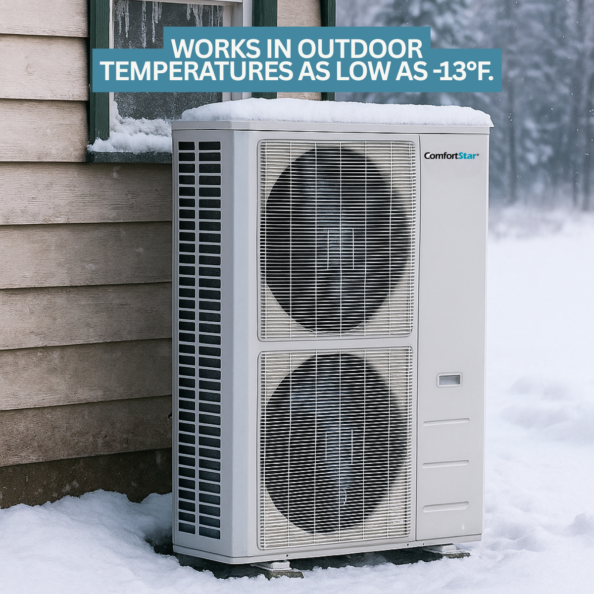 48,000 BTU Six-Zone Outdoor Condenser – Up to 21.3 SEER2 (Unit Only for Multi-Zone System)