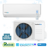 12,000 BTU Cooling + Heating - Wall Mounted Ductless Mini Split Air Conditioner Heat Pump – 23.2 SEER2 Energy-Efficient, Voltage 115V