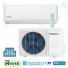 24,000 BTU Cooling + Heating - Wall Mounted Ductless Mini Split Air Conditioner Heat Pump – 23.5 SEER2 Energy-Efficient, Voltage 230V