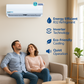 24,000 BTU Wall Mounted Ductless Mini Split Air Conditioner –  17 SEER2 Energy-Efficient Cooling, Voltage 230V
