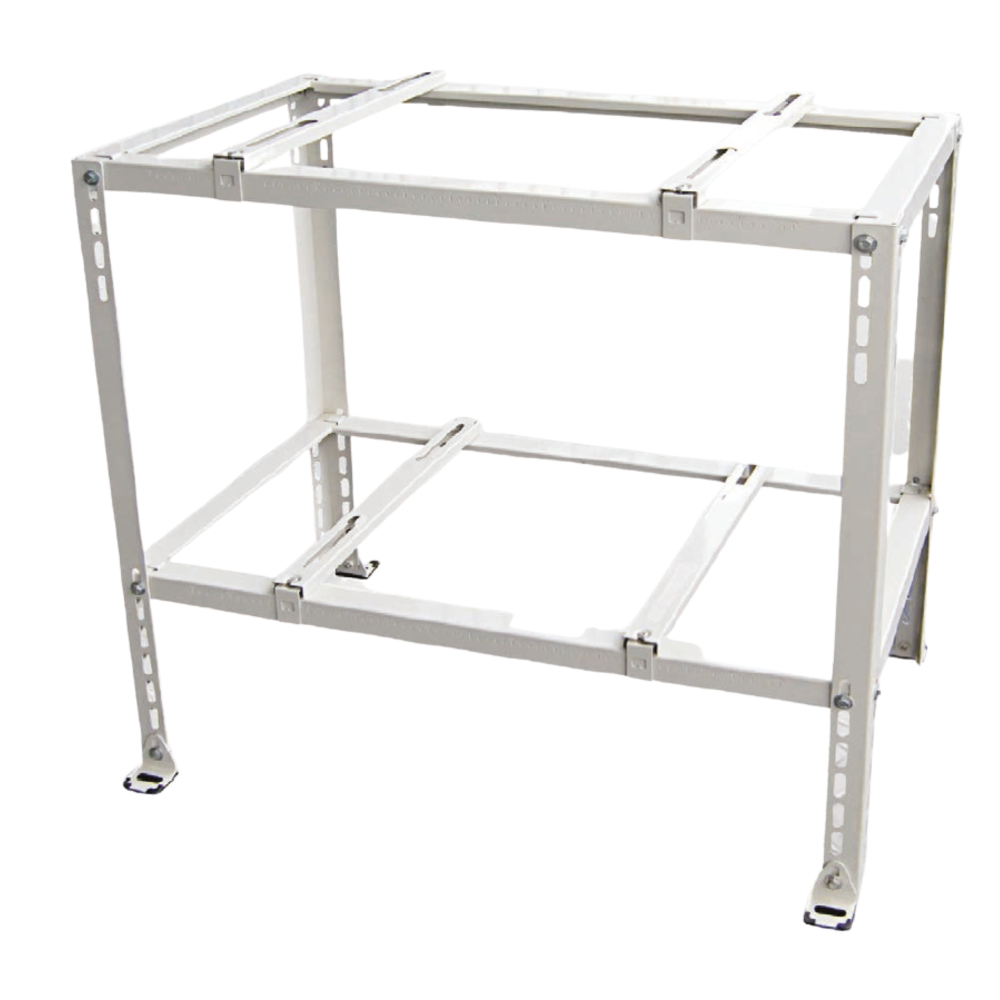 Two Condensing Unit Stand - Max Load: 440lbs - L:35-7/16