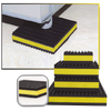 RUBBER EVA ANTI-VIBRATION PADS - 2" X 2" X 3/8" - 100/PC