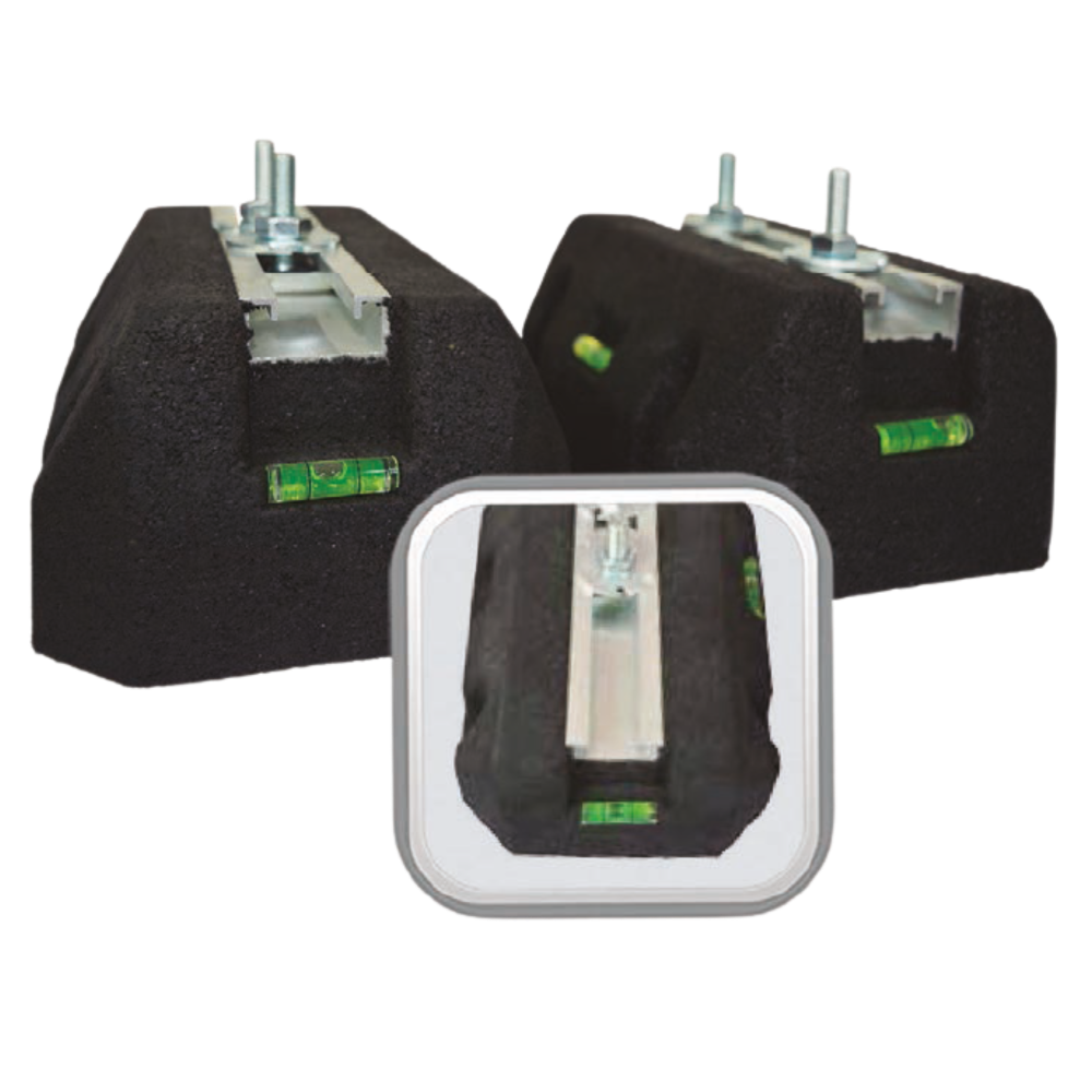 Rubber Risers With Aluminum Channel - 492lb | Wholesale Price – Air ...