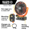 Rechargeable Personal Jobsite Fan